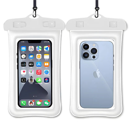 IPX8 Universal Waterproof Phone Cases For iPhone 15 14 13 12 11 Pro Max Water Proof Bag Swim Cover For Samsung S23 S22 S21 Ultra
