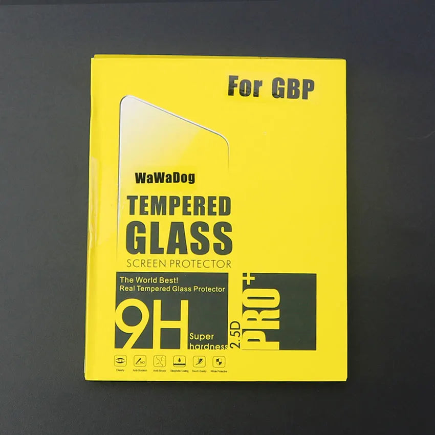 YuXi Anti Scratch Tempered Glass for Gameboy Advance Color for GB GBC GBA GBP GBA SP Console Screen Protector Film Guard