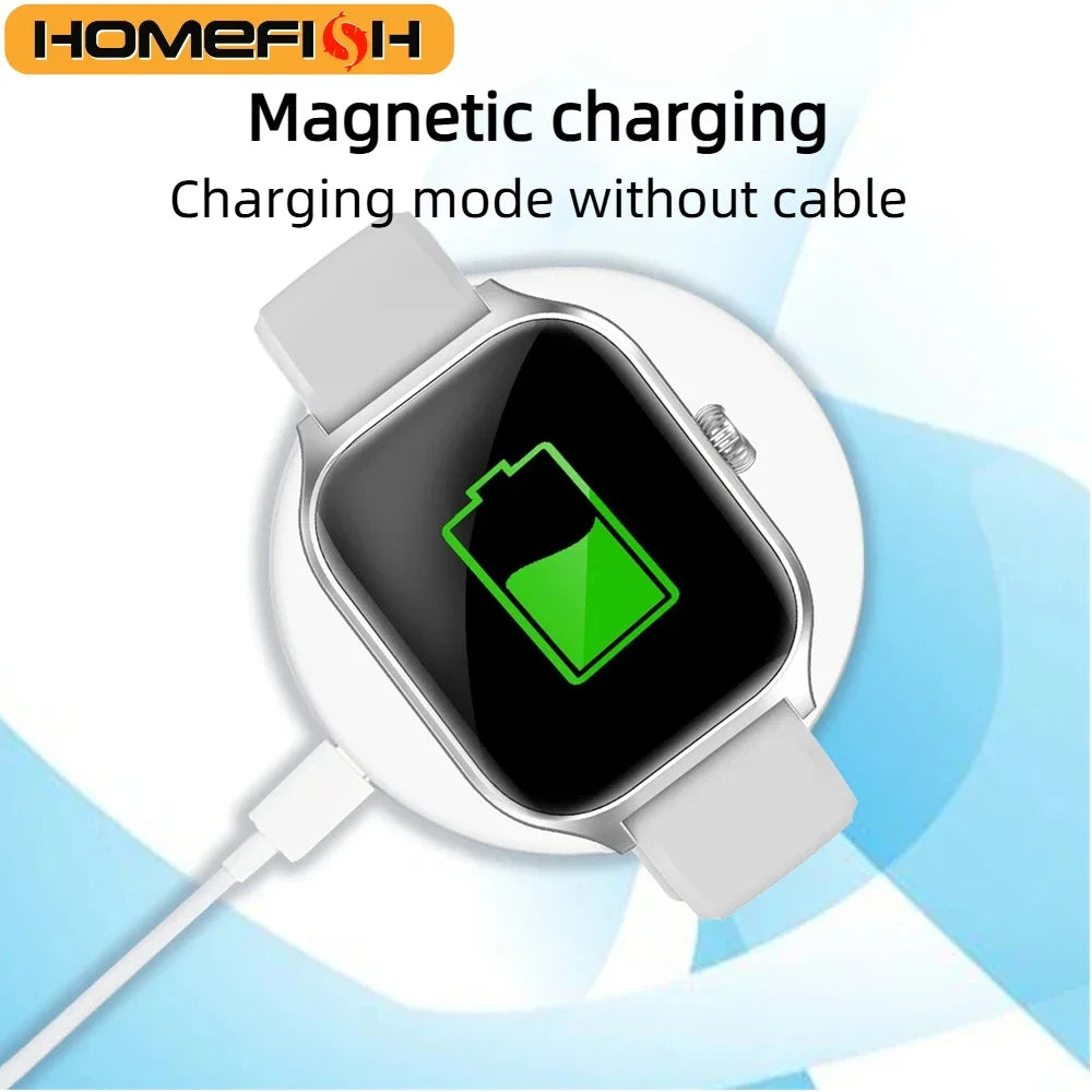 HOMEFISH H9 Intelligent Watch Bluetooth Call Remote Photography Sleep Monitoring Multiple Sports Modes Heart Rate Blood
