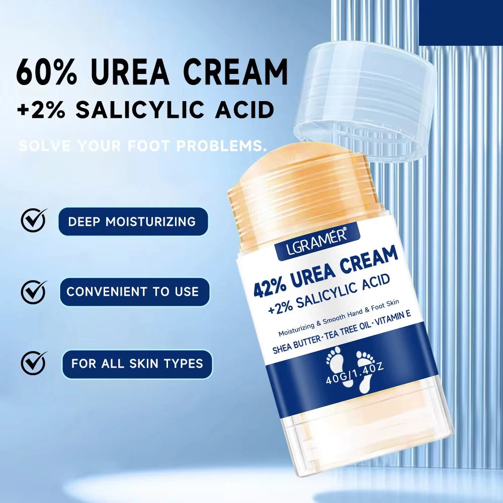 42% Urea Foot Cream + 2% Salicylic Acid Intensive Hydrating Foot And Hand Care Moisturizing Foot Cream And Hand Cream
