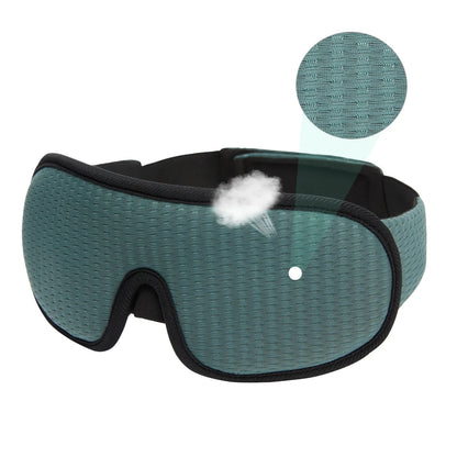 3D Contoured Sleep Mask – Light Blocking Travel Eye Mask