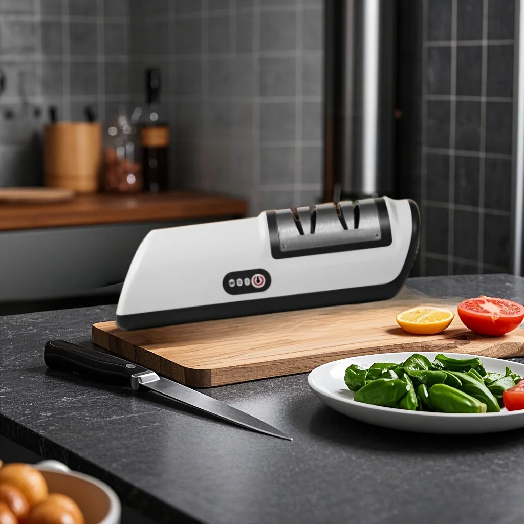 home appliance Kitchen Electric Knife Sharpener Multifunctional Automatic Professional Electric Knife Sharpener Accessories