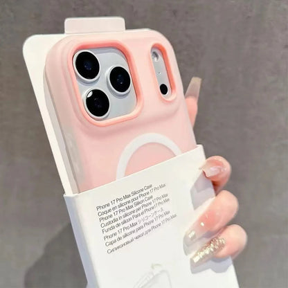 Original Candy Color 2IN1 For Magsafe Wireless Charging Case For iPhone 17 16 15 14 13 12 11 Pro Max 16PLUS 17AIR Magnetic Cover