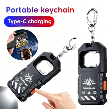 Mini COB LED Flashlight USB C Rechargeable Powerful Work Light  with Clip Magnet Waterproof EDC Camping Walking Pocket Lamp