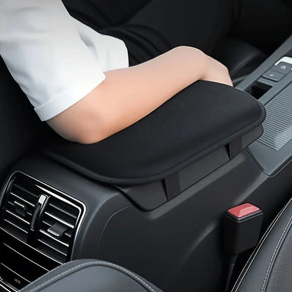 Car Armrest Pad Plush Heightening Pad for Central Console 1pc for Vehicles for Car Interior Armrest Cover