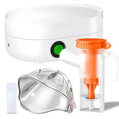 Portable Cough Atomizer, Nebulizer Machine for Adults Kids, Handheld Timing Can Nebulizer Airway Inhale Humidifier Health Care