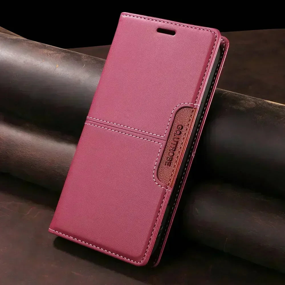 Luxury Case for Redmi Note 15 14 13 12 Pro Plus 5G 4G Flip Cover Magnet Wallet RFID Phone Book Funda Xiaomi Redmi Note 11 10 11S