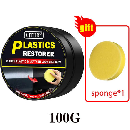 Car Plastic Restorer and Leather Coating – Back to Black Gloss