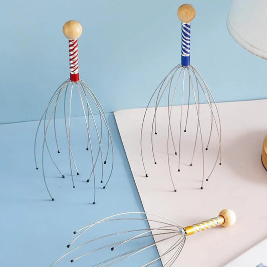Octopus Scalp Massager – Stainless Steel Head Relaxer