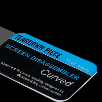 1 Piece Mobile Phone Curved LCD Screen Spudger Opening Pry Card Tools Ultra Thin Flexible Mobile Phone Disassemble Steel Metal