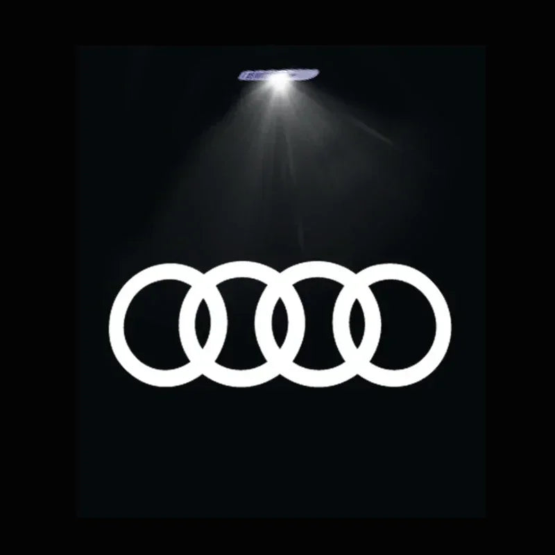 Led Car Door logo Welcome Light For Audi A4 B5 B6 B7 B8 B9 A1 A3 8V 8P 8L A6 C5 C6 C7 A5 A7 A8 Q3 Q5 Q7 TT S3 S6 Sline Quattro