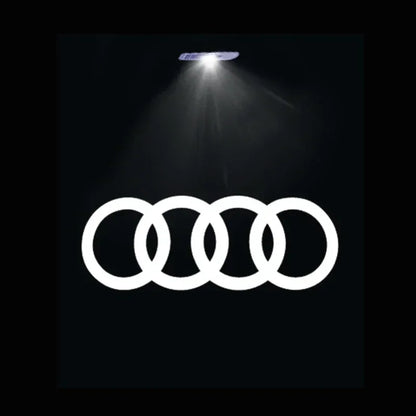 Led Car Door logo Welcome Light For Audi A4 B5 B6 B7 B8 B9 A1 A3 8V 8P 8L A6 C5 C6 C7 A5 A7 A8 Q3 Q5 Q7 TT S3 S6 Sline Quattro