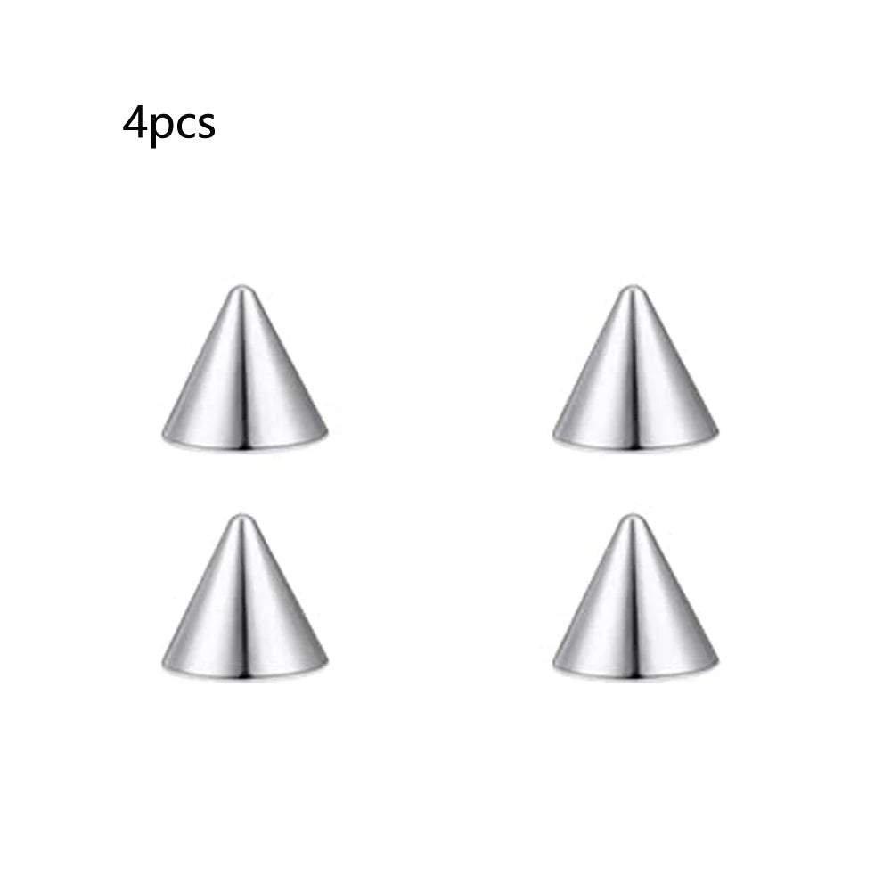 4Pcs/32Pcs 16G Septum Nose Rings – Stainless Steel Hoop Horseshoe Piercing Jewelry, Tragus Cartilage Earrings (6-12mm)