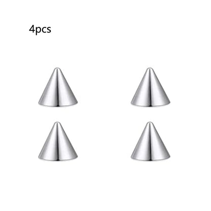 4Pcs/32Pcs 16G Septum Nose Rings – Stainless Steel Hoop Horseshoe Piercing Jewelry, Tragus Cartilage Earrings (6-12mm)