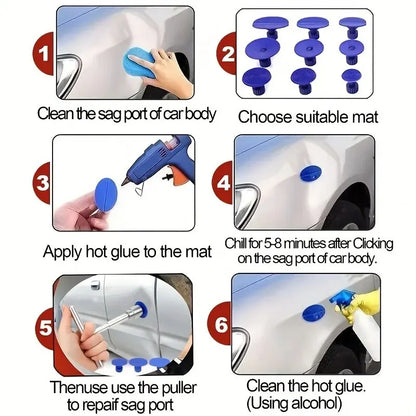 Paintless Dent Repair Puller Kit for Car Body Sheet Metal