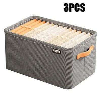 Foldable Clothes Organizer Storage Box Items Clothes Pants Sweater Storage Cabinets Large Capacity Underwear Drawers Wardrobe