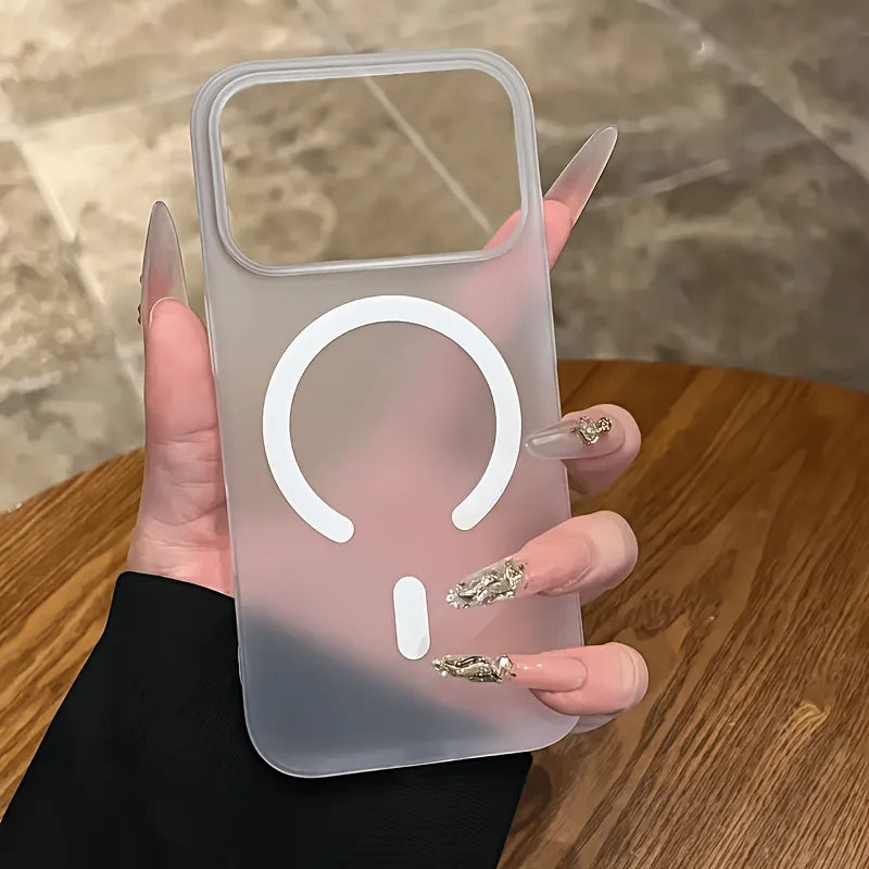 PC Frosted Magnetic Phone Case For iPhone 17 Pro Max/Air/12/13/14/15/16Pro Max Plus Samsung S26/S25 Edge/S24 Plus/S23 FE/S22