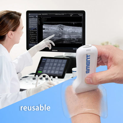 Ultrasound Coupled Gel Coupling Gasket Pad Ultrasonic Coupled Patch for Skin Superficial Organization