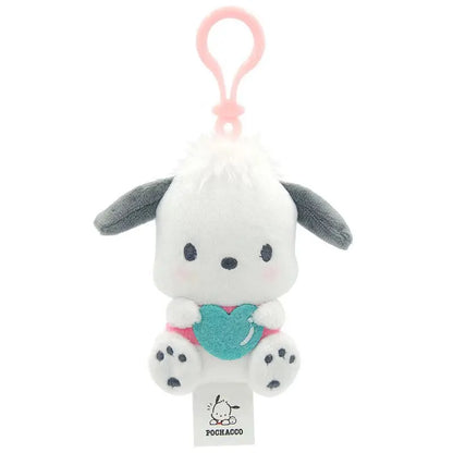 Genuine Sanrio Piano Plush Toy Hello Kitty My Melody Kuromi Cinnamoroll Cartoon Student Backpack Pendant Decoration Girl Gift