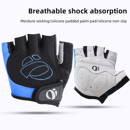 Half Finger Cycling Gloves — Anti-Slip, Breathable, Shock Absorbing