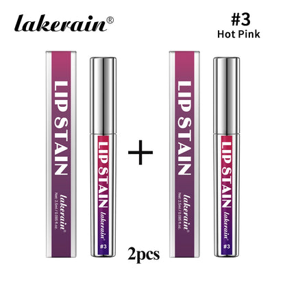 Peel Off Lip Stain Reveal Long Lasting Waterproof Pink Lip Tint Transfer Proof Non-stick Cup Natural Lip Stain Women's Cosmetics