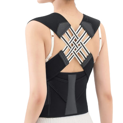 Adjustable Posture Corrector Back Brace for Men & Women