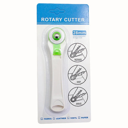 28mm Sewing Accessories Fabric Cutter Leather Craft Circular Cut Rotary Cutter Blade DIY Sewing Tools for Patchwork AA7761