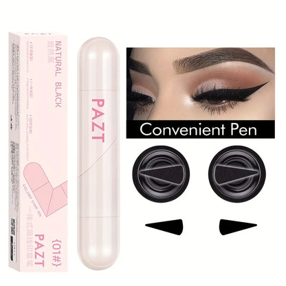 Rotating Eyeliner Stamp Pen, Long-Lasting Waterproof & Sweat-Proof, One-Touch Application, Ideal for Beginners, Perfect for Dail