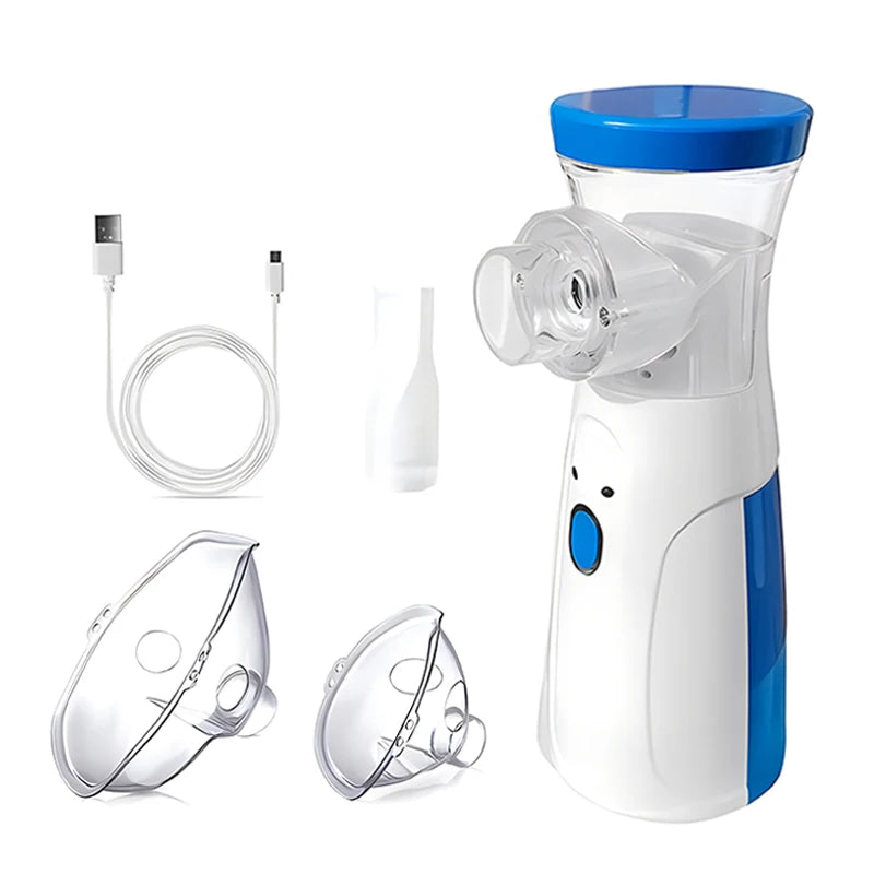 Mini Revitalize Facial Steamer and Humidifier 2-in-1 Nano Ion Mist for Skin Moisturizing Tool Air Moisturizing with Water Tank