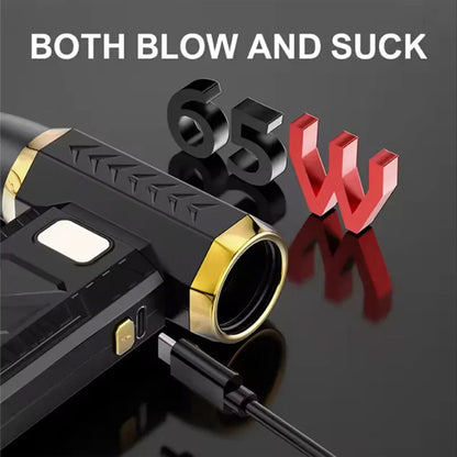 M18 Brushless Turbo Blower Jet Fan 400000RPM Powerful Electric Portable Dust Cleaner 53m/s Type-C Charging Violent Fan