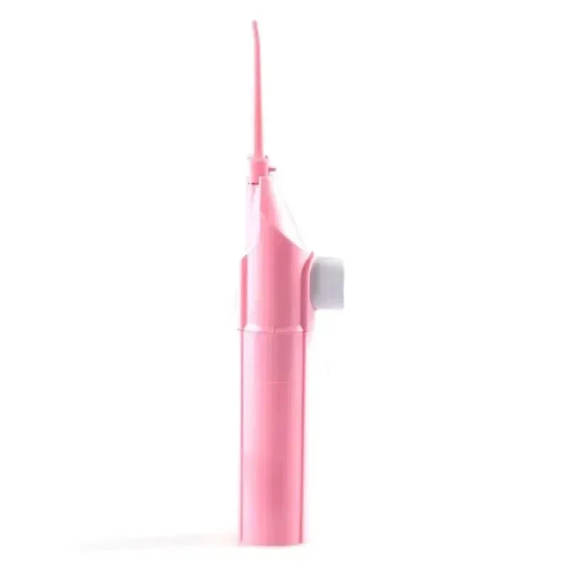 1PC Portable Electric High-Pressure Water Flosser Manual Pulse Jet Dental Teeth And Gums Cleaner Deep Cleaning Oral Irrigator