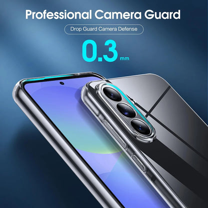 Transparent Ultra Thin Soft Silicone Case For Samsung Galaxy A56 A36 A26 A16 A06 4G 5G Clear Slim Cover A 56 36 26 16 06 Shell