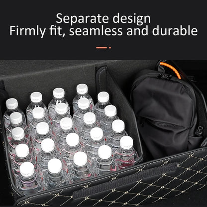 Multipurpose Collapsible Car Trunk Storage Organizer With Lid Portable Car Storage Bag Car Trunk Organizer
