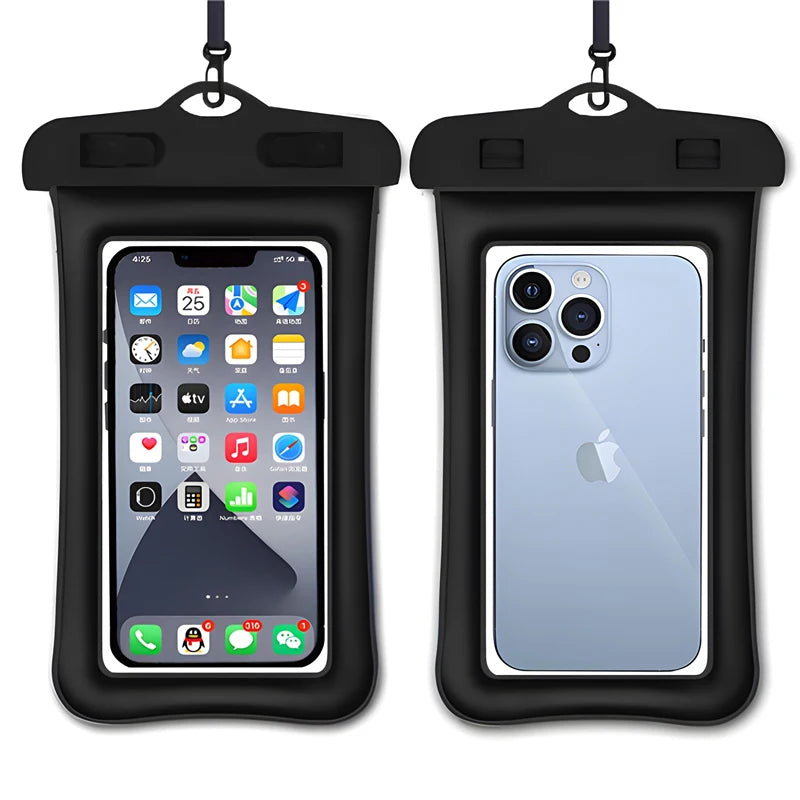 IPX8 Universal Waterproof Phone Cases For iPhone 15 14 13 12 11 Pro Max Water Proof Bag Swim Cover For Samsung S23 S22 S21 Ultra