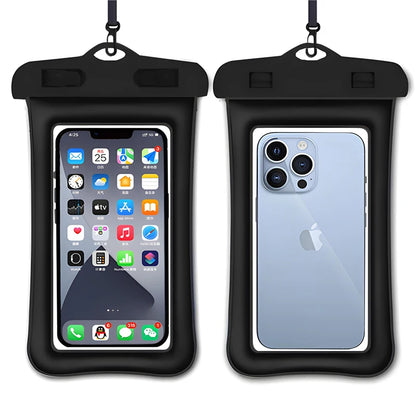 IPX8 Universal Waterproof Phone Cases For iPhone 15 14 13 12 11 Pro Max Water Proof Bag Swim Cover For Samsung S23 S22 S21 Ultra