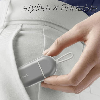 1/2PCS Pill Organizer 3 Compartments Portable Pill Case Travel Moisture Proof Pill Box for Tablets Vitamins Cod Liver Oil