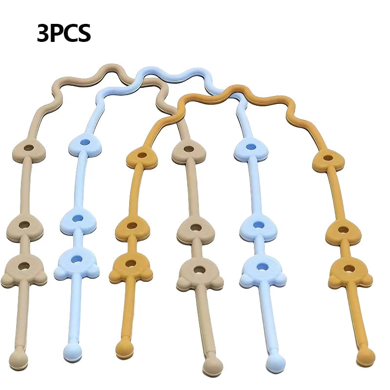 Silicone Pacifier Anti Drop Chain Baby Toy Teether Anti Drop Rope Baby Pacifier Chain Anti Loss Chain