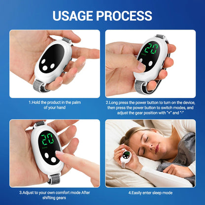 Two modes, 20 levels of intensity, intelligent sleep device, anxiety relief, neurological sleep, insomnia, and soothing device,