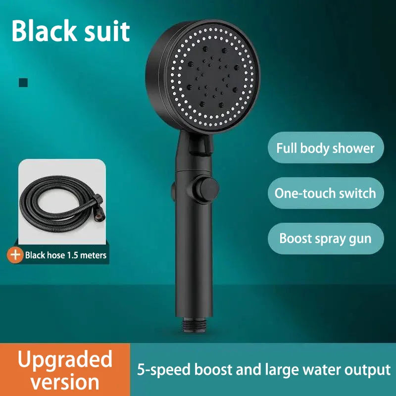 For Xiaomi Shower Head 5 Modes Water Saving Adjustable High Pressure Showerhead Handheld Spray Hangable Bathroom Accessories New