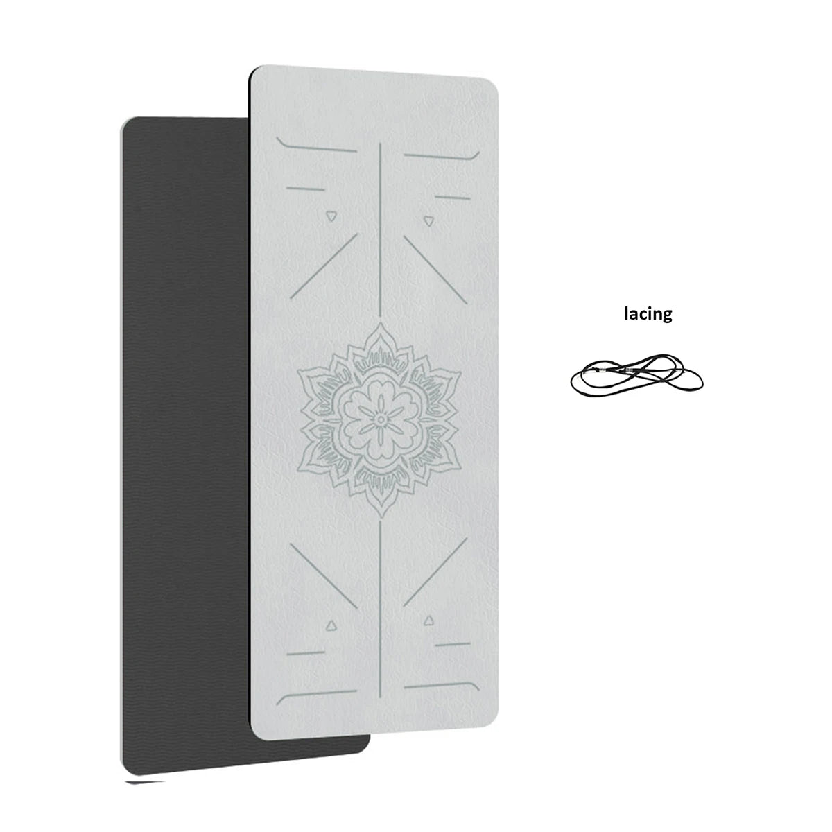 Anti-slip yoga MATS, Pilates fitness MATS, eco-friendly, women's yoga MATS, and exercise MATS suitable for home workouts