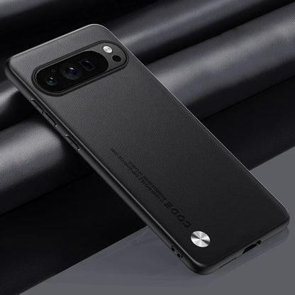 Luxury Leather Phone Case for Google Pixel 10A 10 11 XL 9A 9 Pro 8Pro 7 6 Pro 8A 7A 5A 4 Plain Skin Shockproof Soft Back Cover