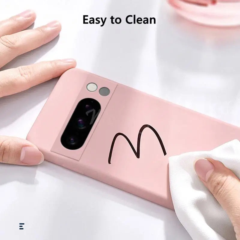 For Google Pixel 8 Pro Case Pixel 10 Pro Cover Liquid Silicone Rubber Protector TPU Case Pixel 9 Pro XL 8 Pro 8A 7A 7 6A 6 Pro