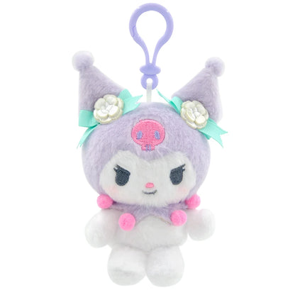 Genuine Sanrio Piano Plush Toy Hello Kitty My Melody Kuromi Cinnamoroll Cartoon Student Backpack Pendant Decoration Girl Gift