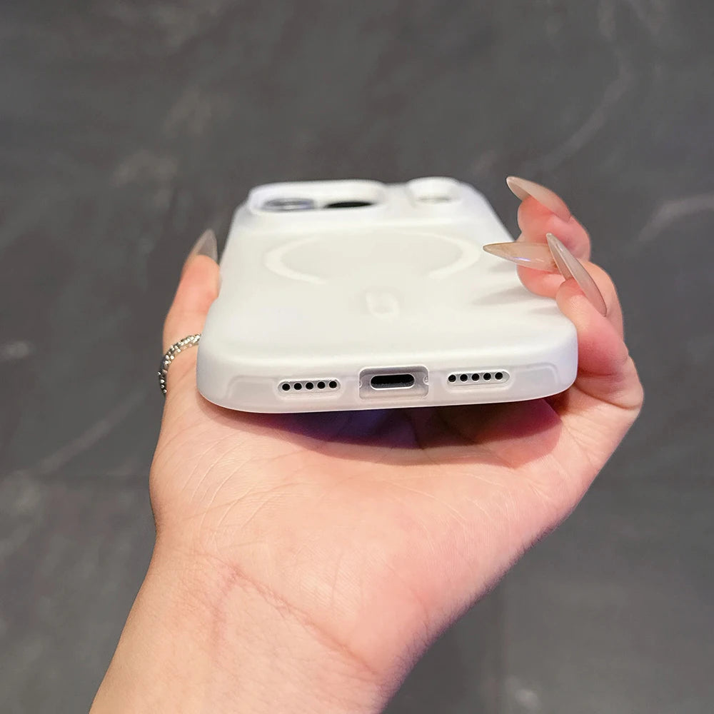 Original Candy Color 2IN1 For Magsafe Wireless Charging Case For iPhone 17 16 15 14 13 12 11 Pro Max 16PLUS 17AIR Magnetic Cover