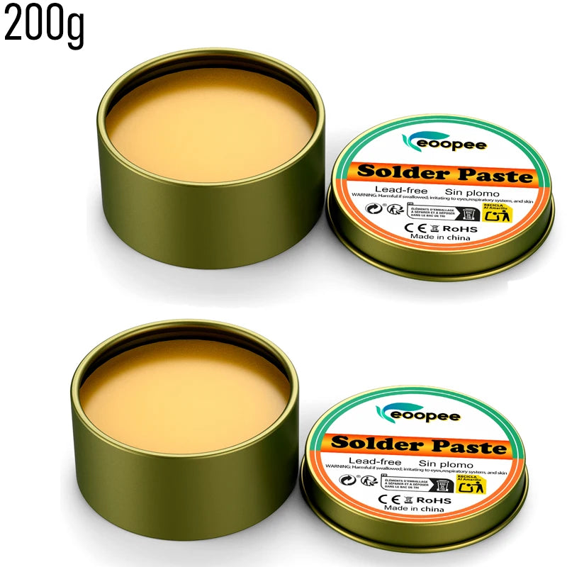Solder Paste Rosin Flux 10g/30g/100g Lead-free Welding Flux Iron Repair Welding Paste Soldering Tin Soldering Oil Soldering Flux
