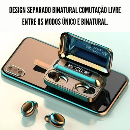 Wireless Earphones LED Dislpaly Binaural TWS Wireless Bluetooth Headset Noise Reduction Bluetooth Headphones