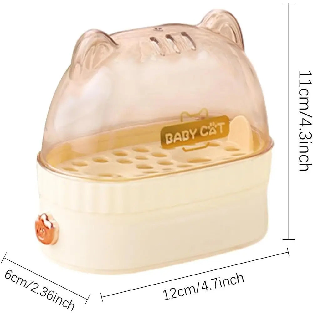 Cute Automatic Power Off Egg Boiler Machine Egg Poacher Food Steamer Egg Cooker Cat Shape Electric Boiled Egg Maker Home Kitchen