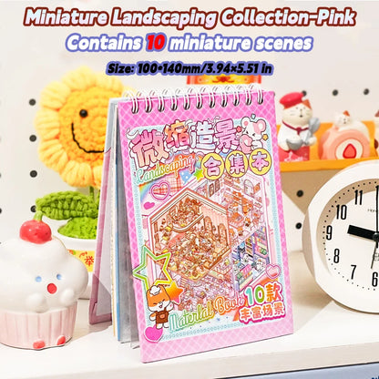 20Pcs 20in1 3D Cartoon Sticker Book | DIY Scenes Creative Gift for Kids, Portable Sticker Album for Birthday Christmas Crafts