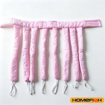 Heatless Curling Rod Headband for Lazy Hair - Silk Ribbon Soft Wave Formers for Sleeping No Heat Curls