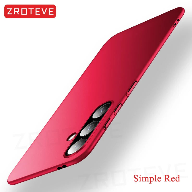 For Samsung S25 Case ZROTEVE Slim Matte Hard PC Cover For Samsung Galaxy S24 S23 Ultra S22 Plus S20 S21 FE S10 S10e Phone Cases